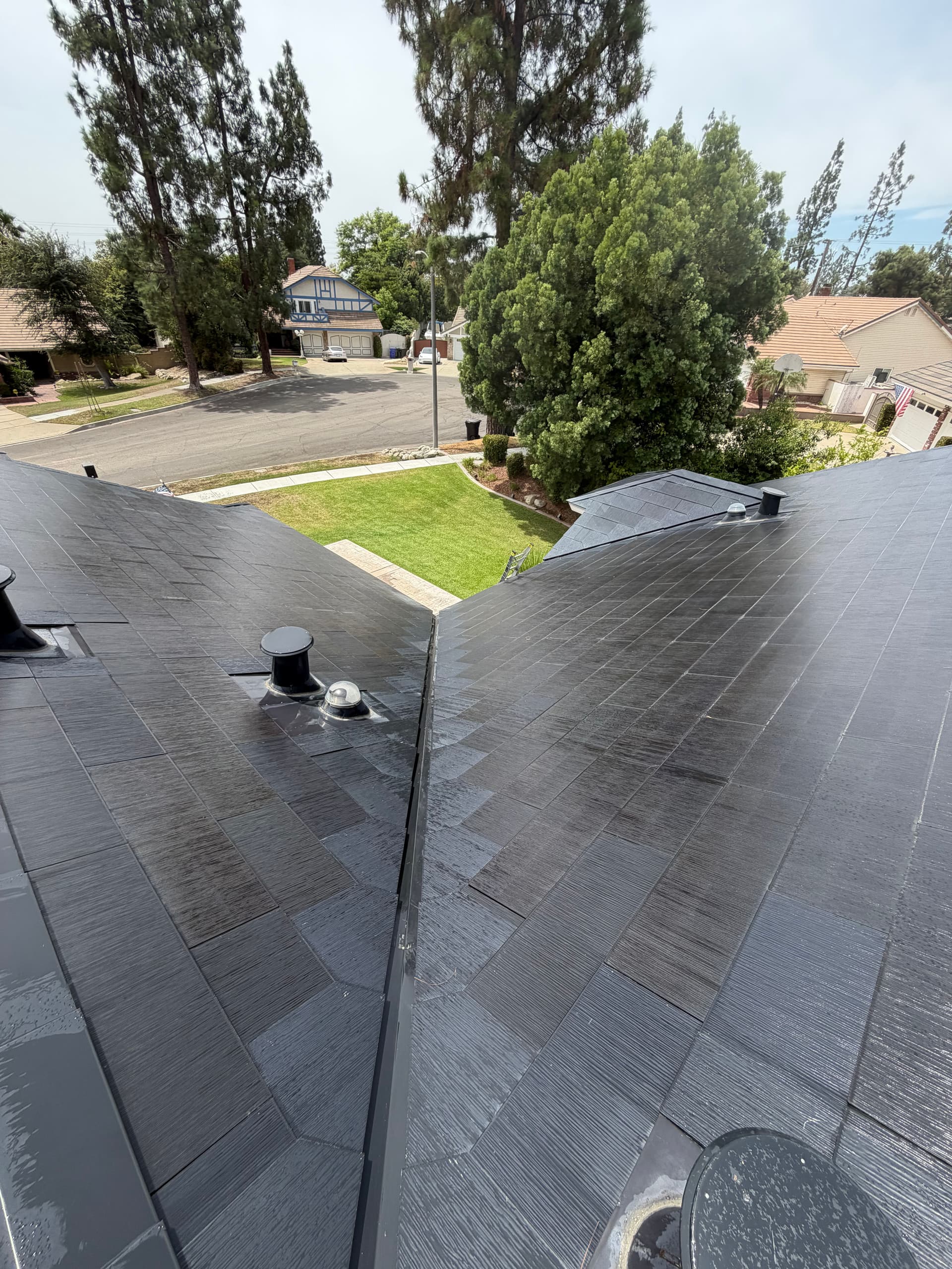 Gallery photos for Tesla Solar Roof Cleaning Done Right in Upland: Image #3