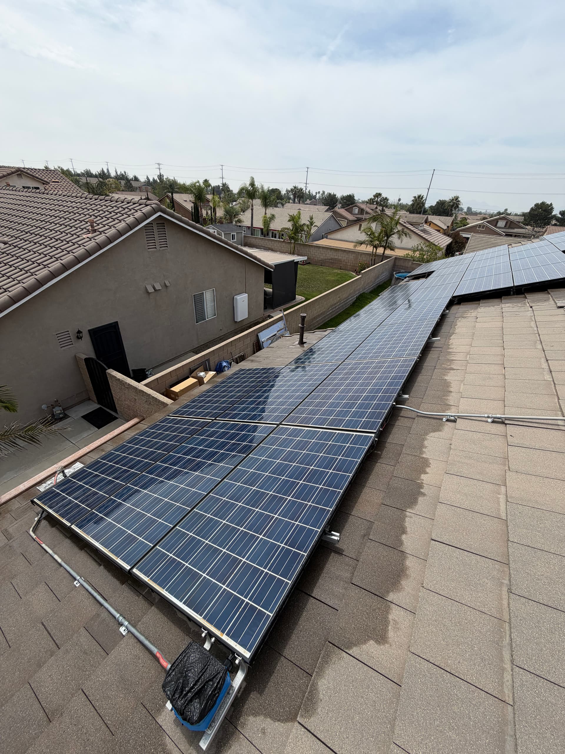 Gallery photos for Biannual Solar Panel Cleaning in Fontana: Image #1