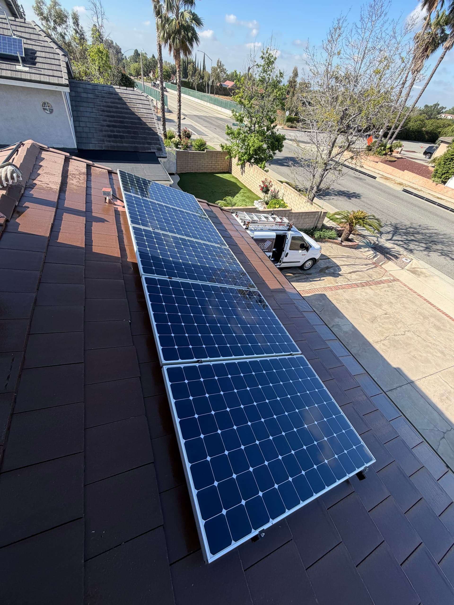 Gallery photos for Rooftop Solar Panel Cleaning Done Right in Rancho Cucamonga: Image #4