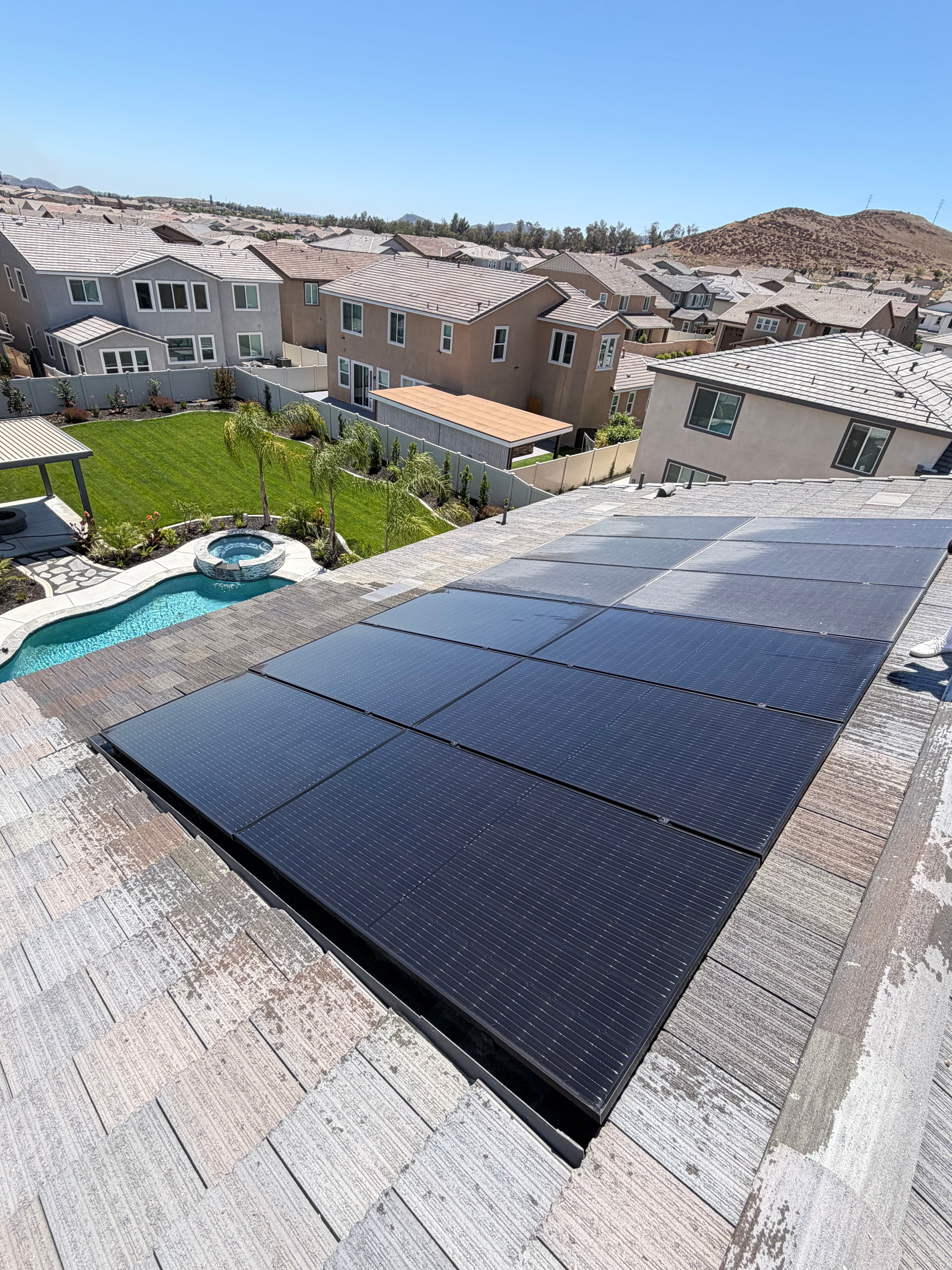 Project Solar Panel Cleaning for a Menifee Homeowner image
