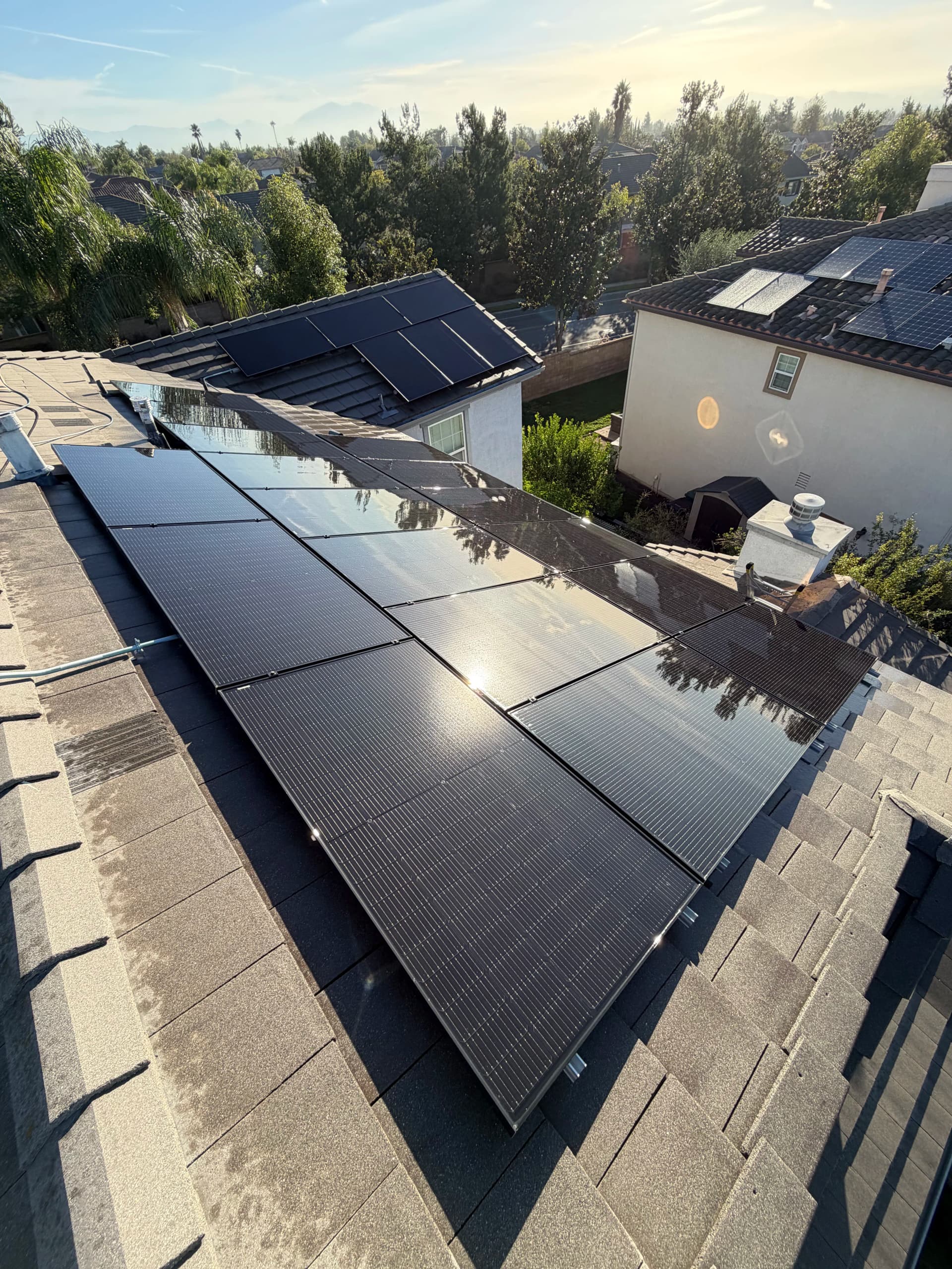Quarterly Solar Panel Cleaning Keeping Upland Homes Running Right image