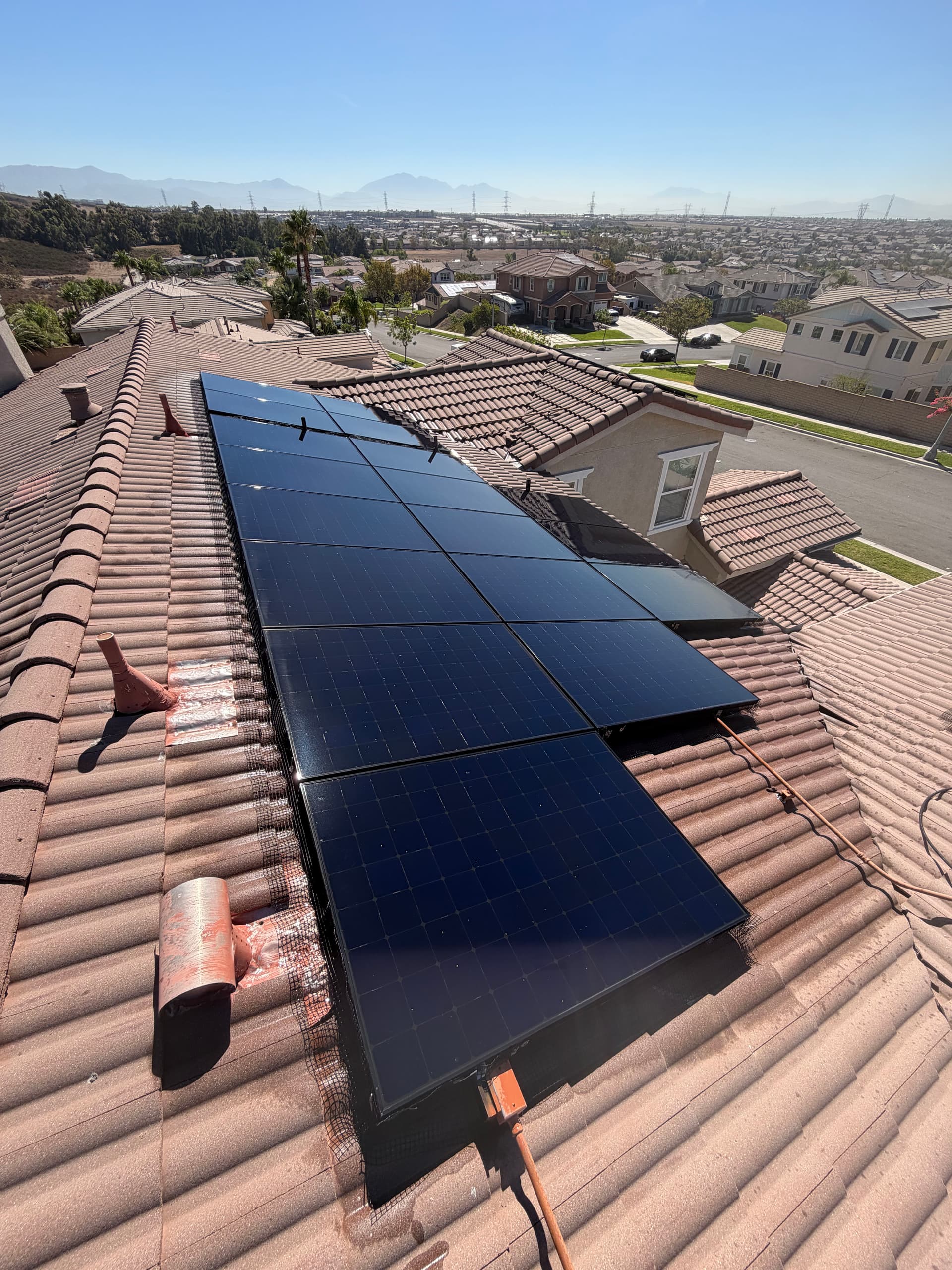 Gallery photos for Solar Panel Cleaning and Bird Proofing in Fontana: Image #1
