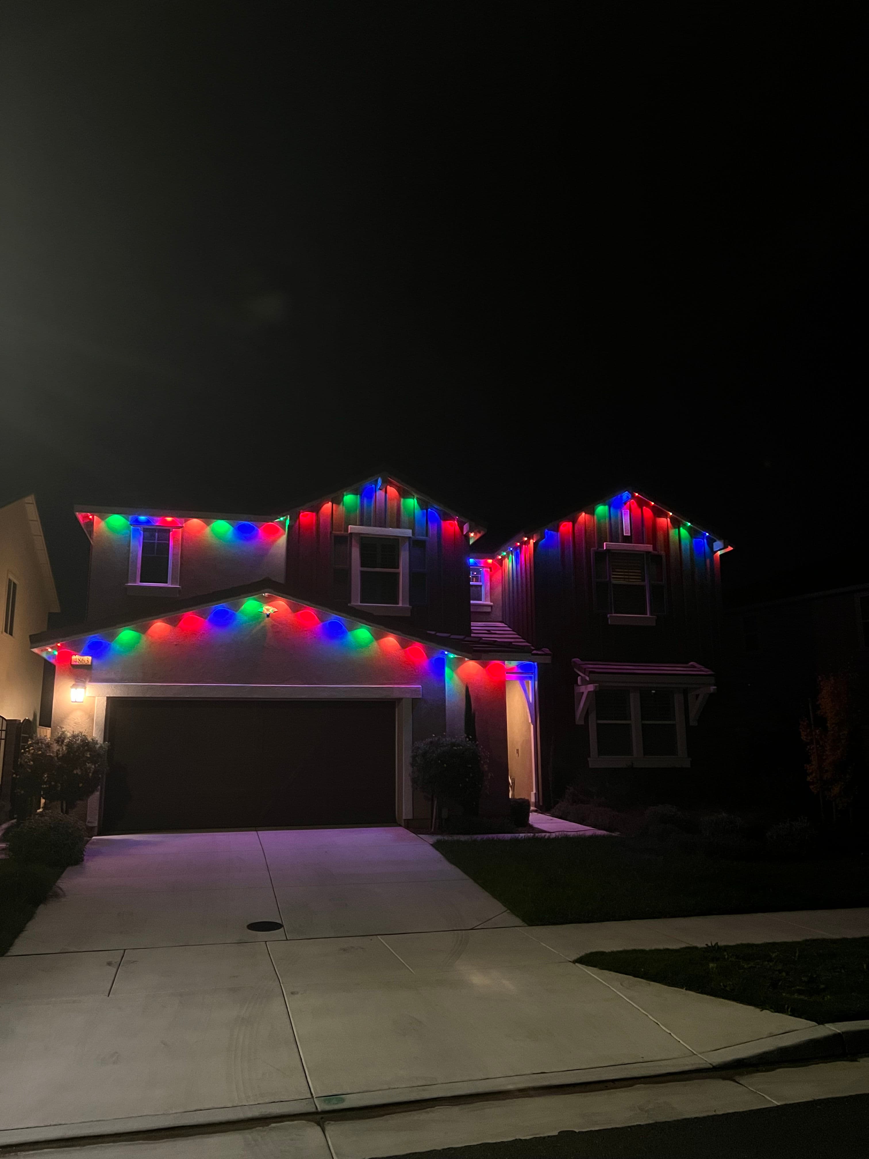 Project Govee Permanent Lighting Installation in Ontario Ranch image