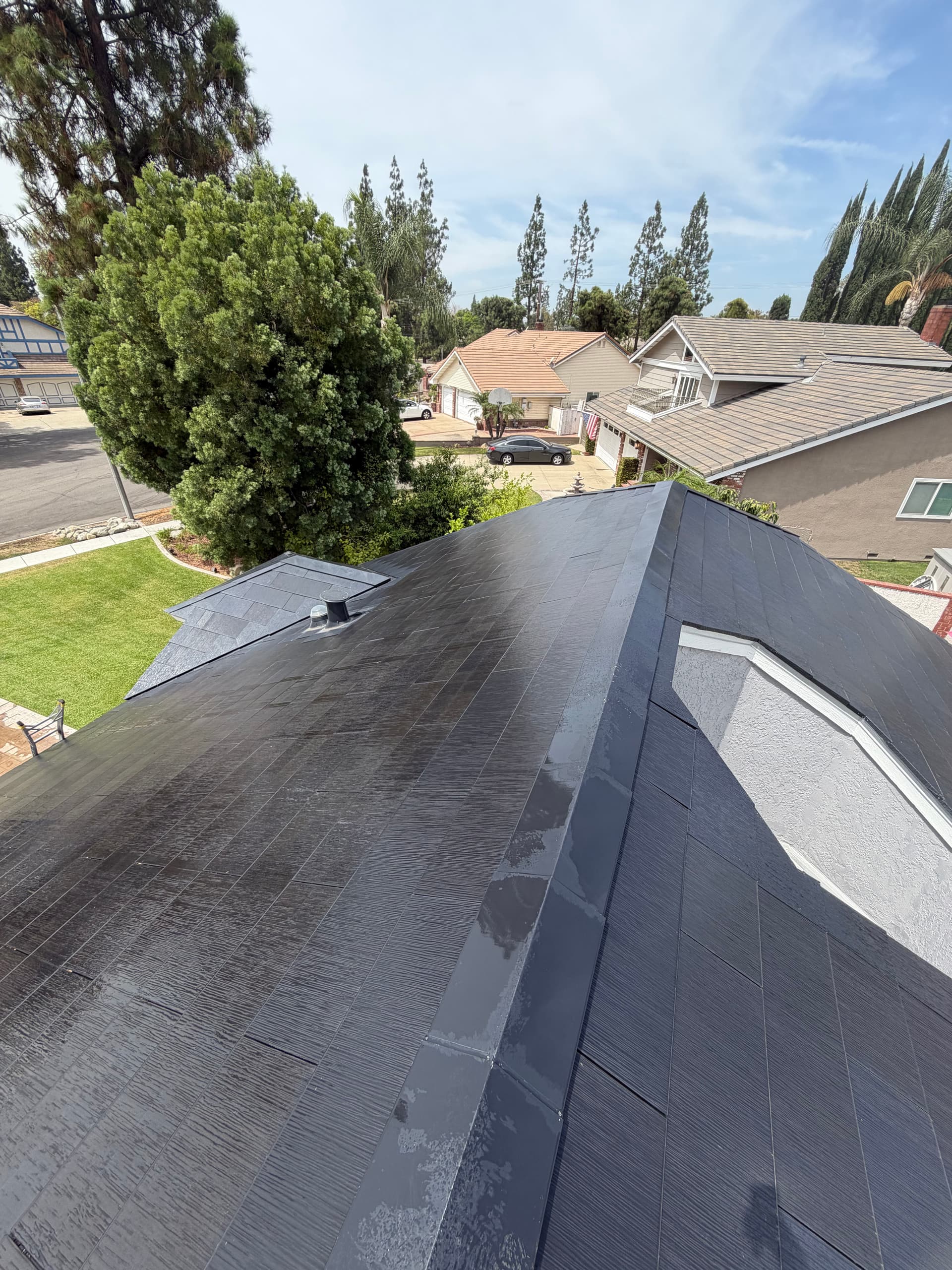 Gallery photos for Tesla Solar Roof Cleaning Done Right in Upland: Image #4