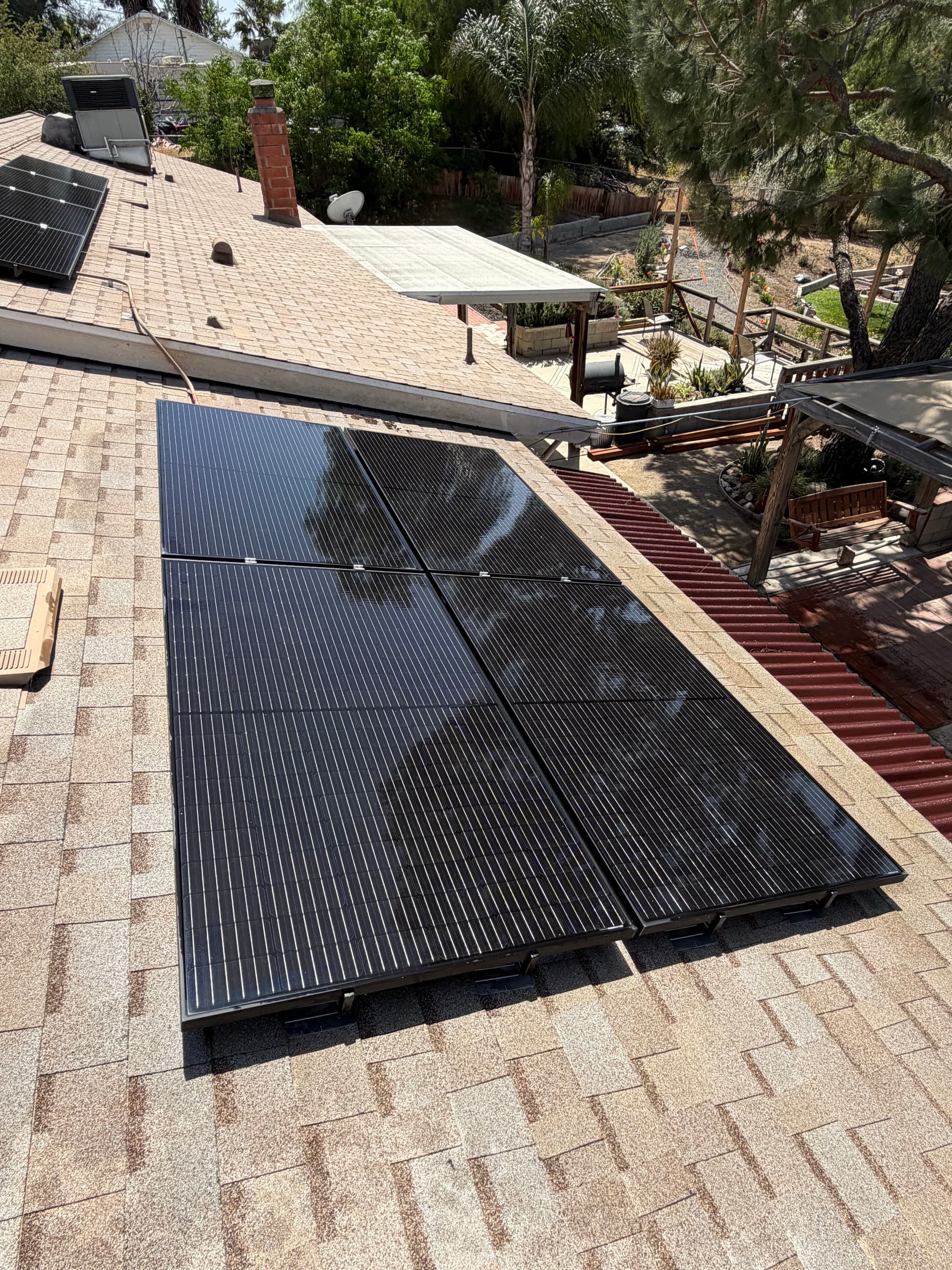 Gallery photos for 33 Solar Panels Cleaned in Jurupa Valley - 23% Production Boost: Image #3