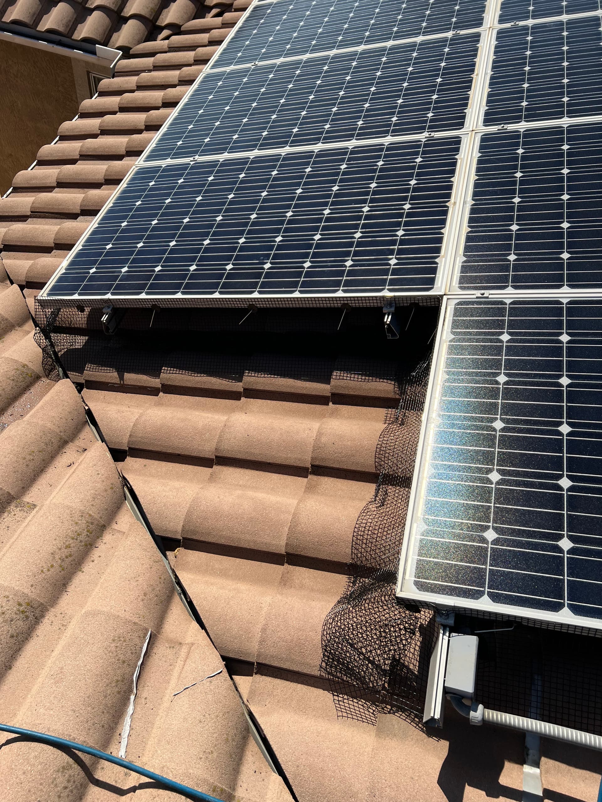Gallery photos for Solar Panel Bird Proofing Done Right in North Fontana: Image #1