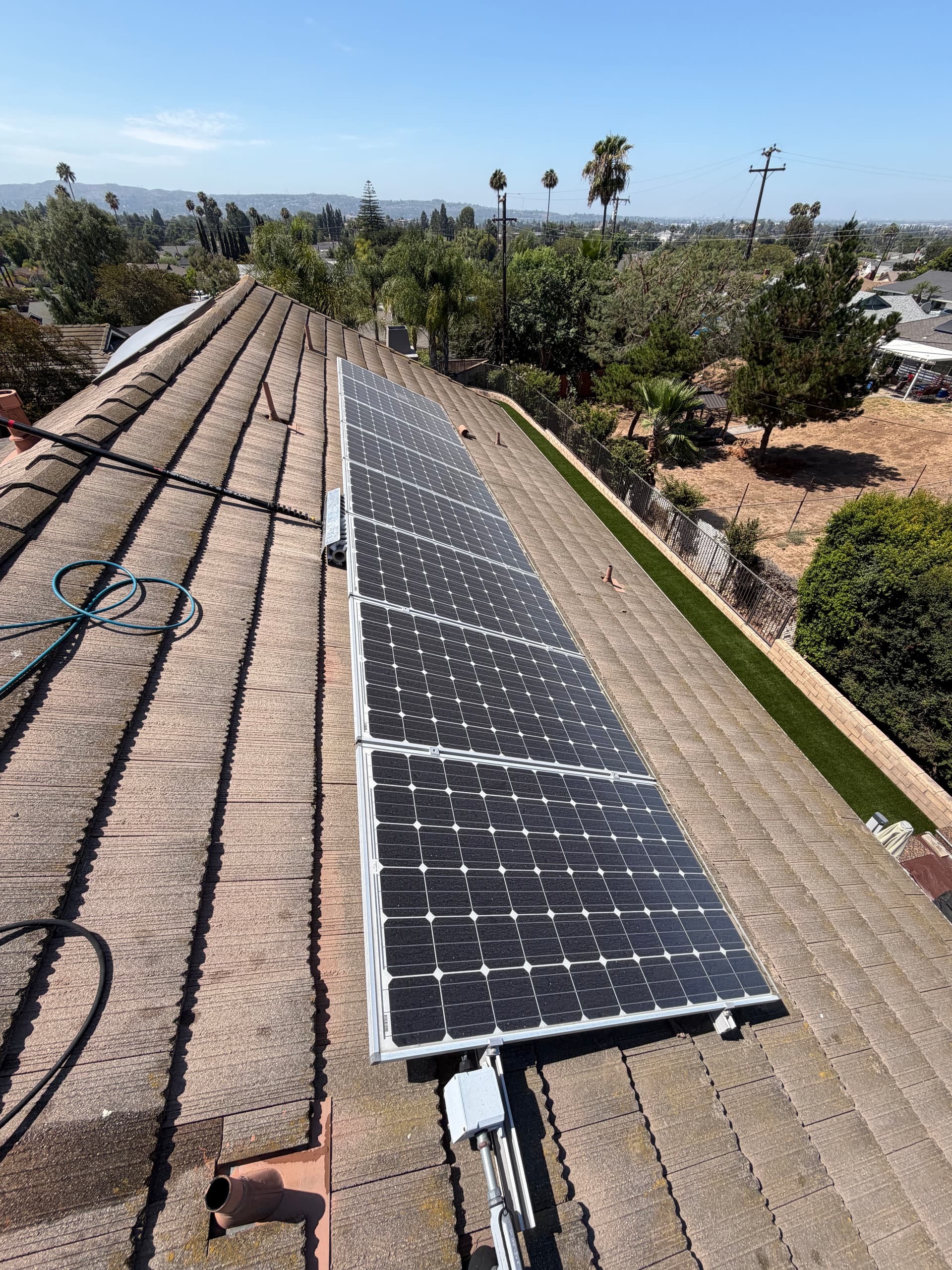 Gallery photos for Biannual Solar Panel Cleaning Plus Skylight Service in Yorba Linda: Image #1