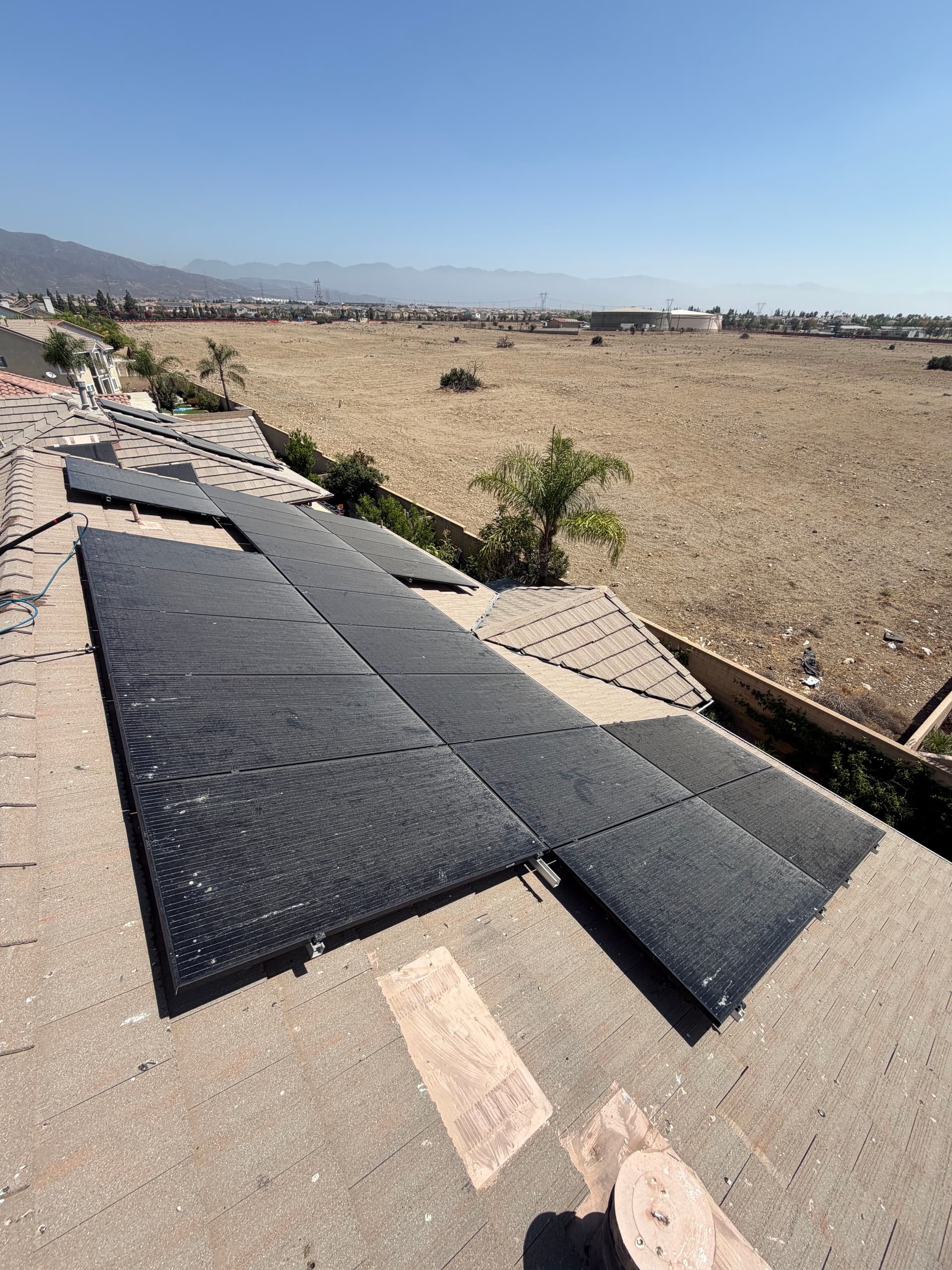 Gallery photos for Solar Panel Cleaning in Fontana That Added 1.6kW of Output: Image #2