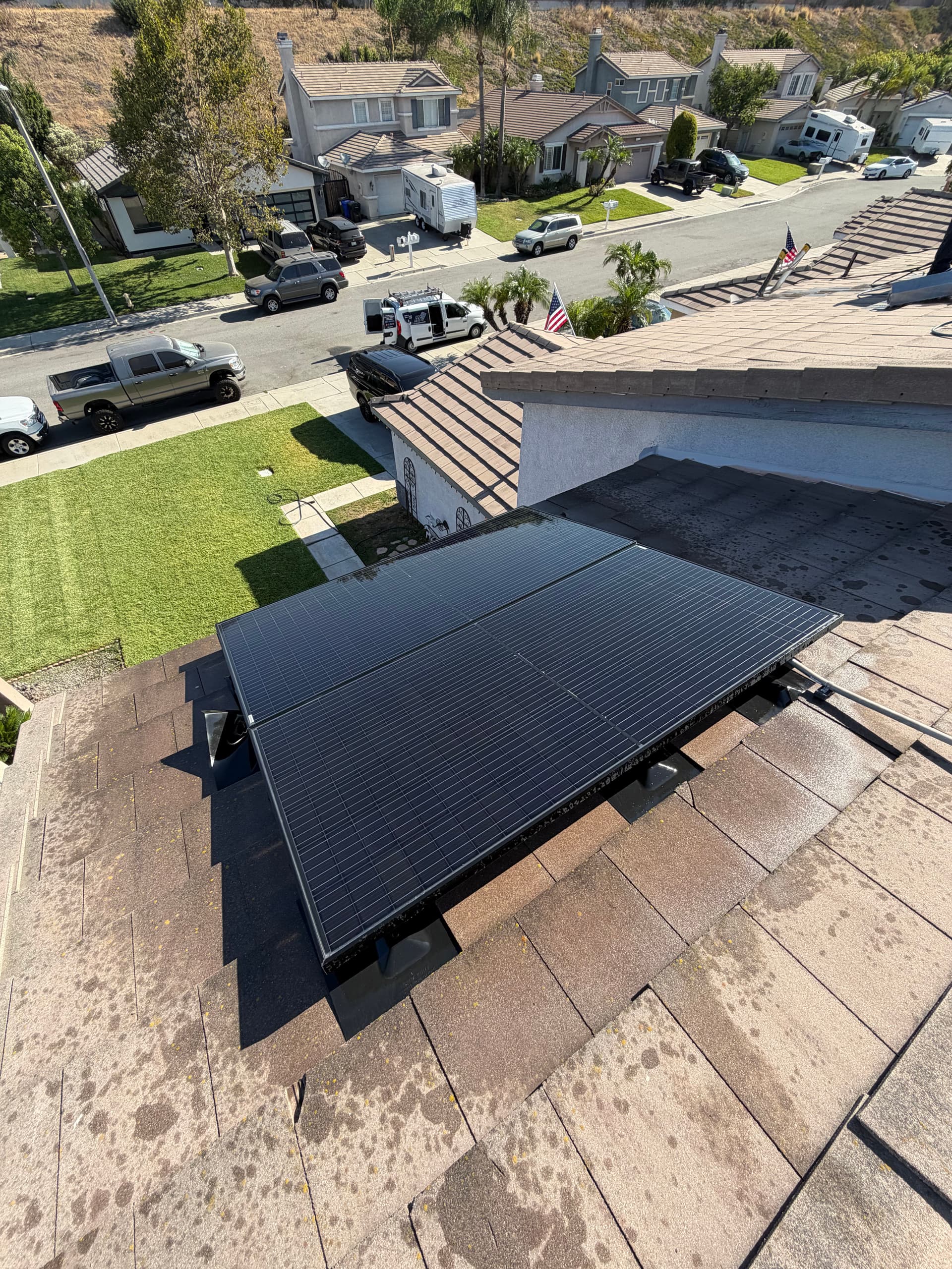 Gallery photos for Solar Panel Cleaning in Fontana Gets Panels Back to Full Power: Image #1