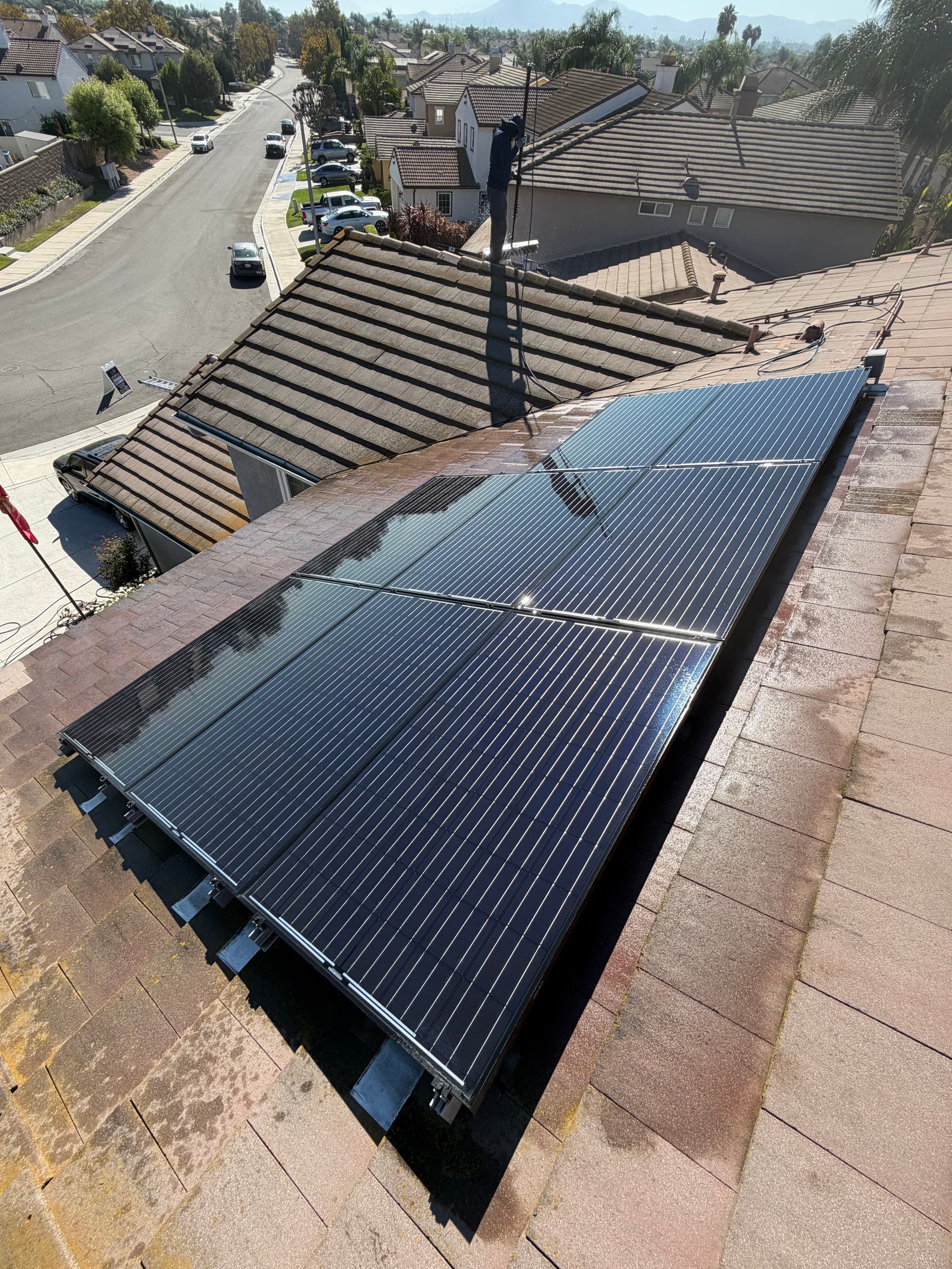Gallery photos for Solar Panel Cleaning Keeping Eastvale and Corona Homes Running Right: Image #2