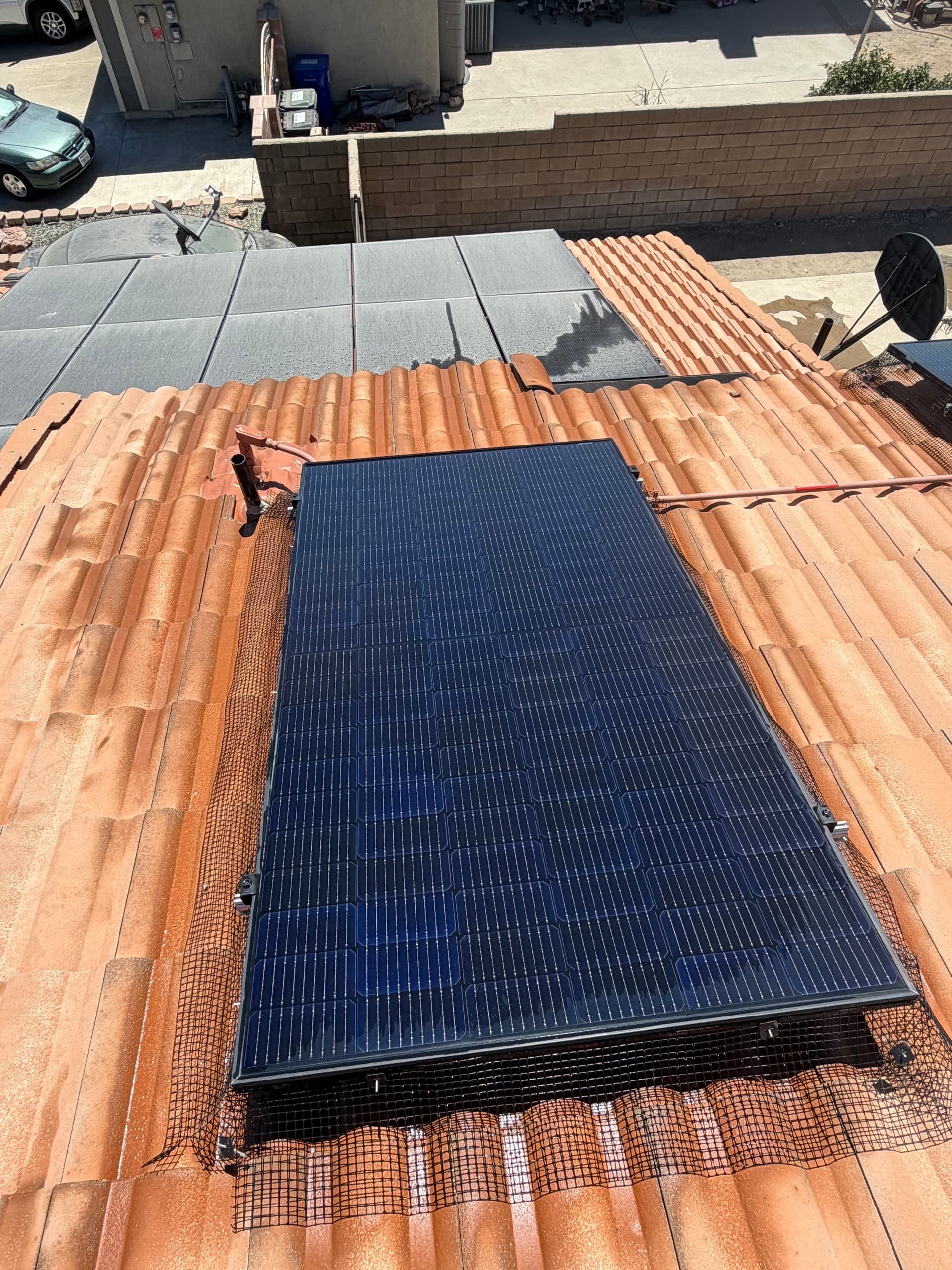 Gallery photos for Solar Panel Cleaning and Bird Proofing in Rialto: Image #3
