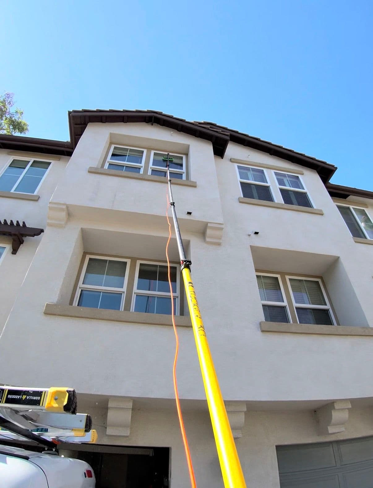 Gallery photos for Three-Story Townhome Window Cleaning in Claremont: Image #2