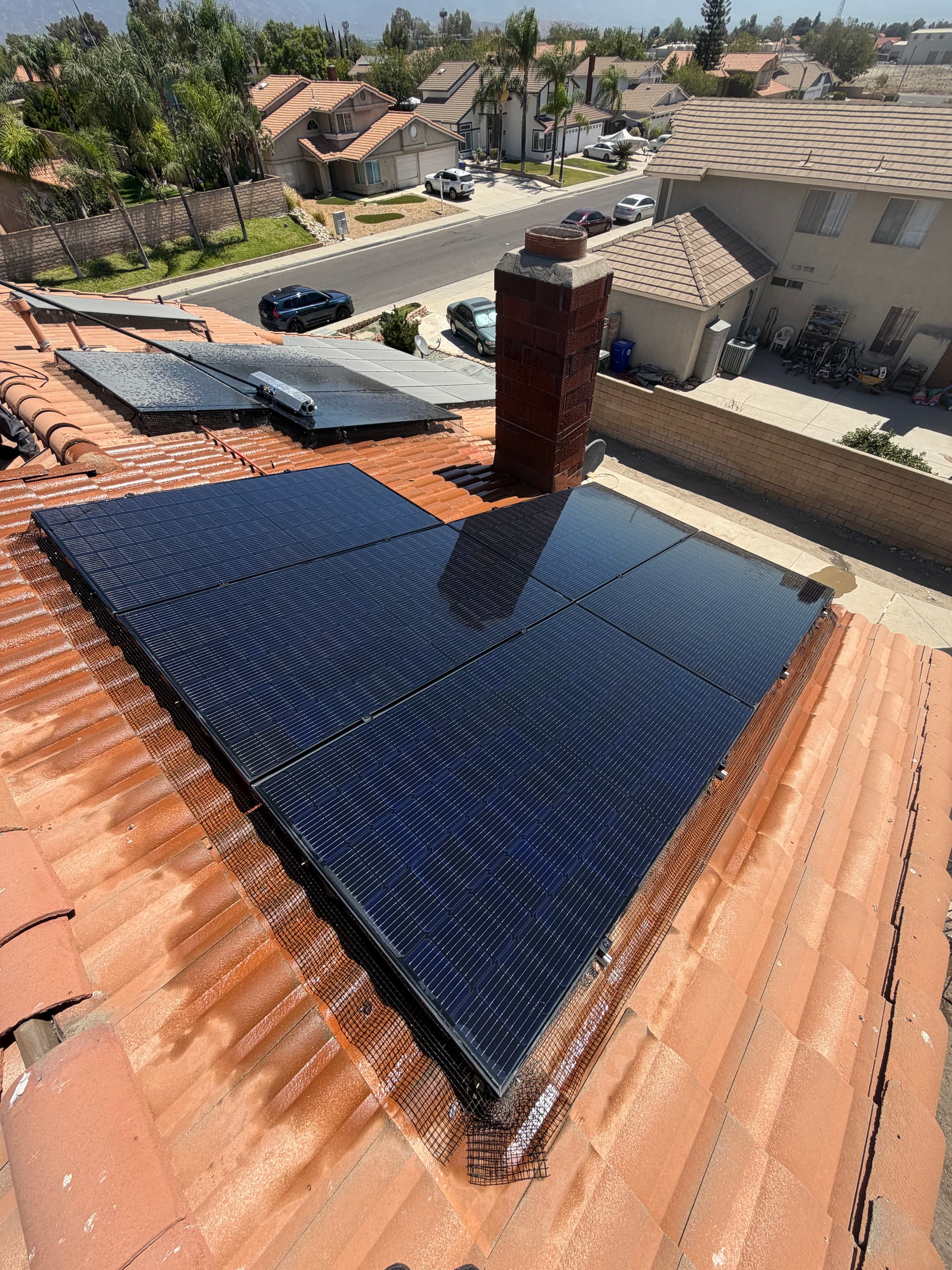 Gallery photos for Solar Panel Cleaning and Bird Proofing in Rialto: Image #1