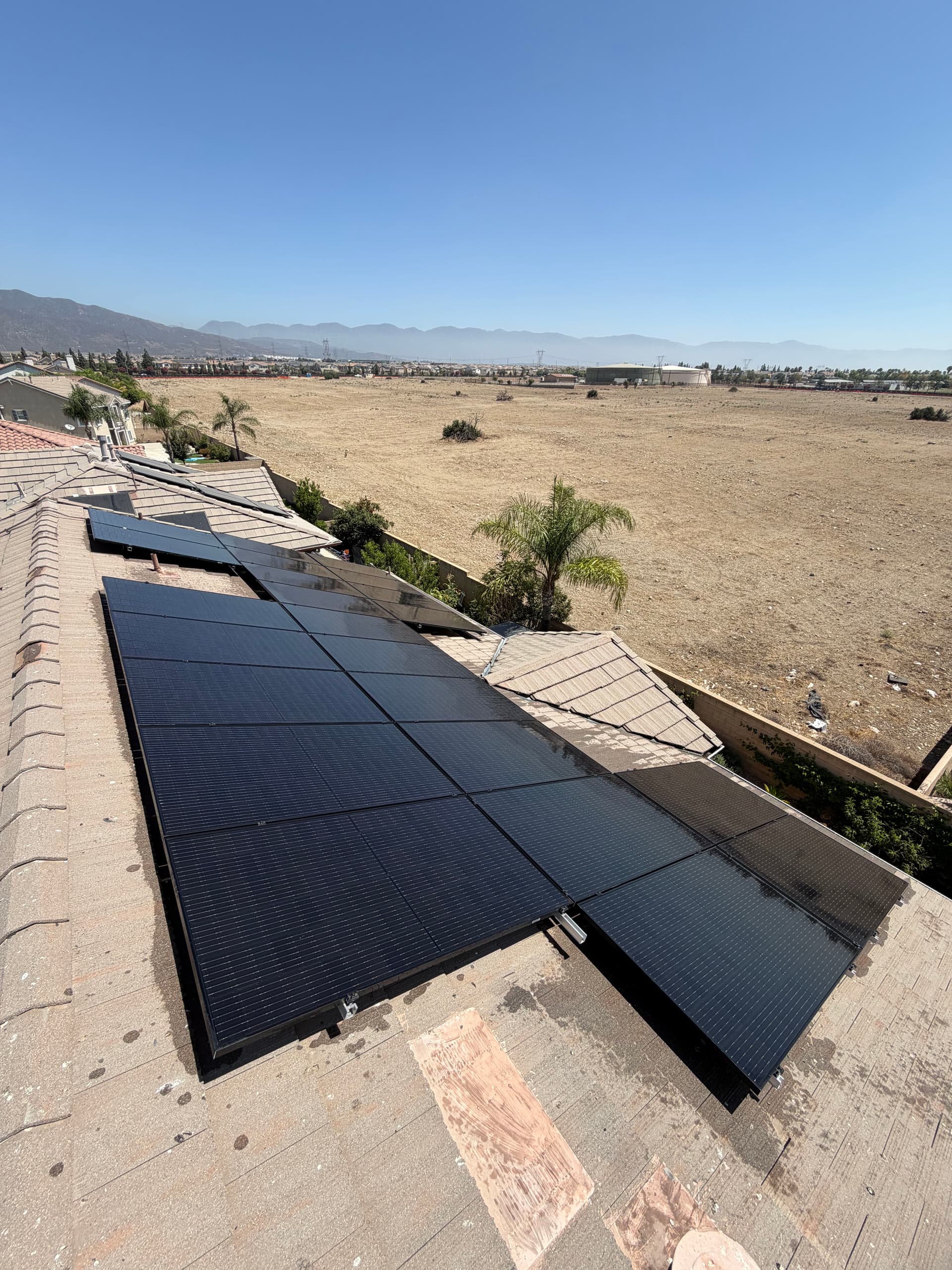 Solar Panel Cleaning in Fontana That Added 1.6kW of Output image